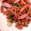 じゃこぴー☆'s cooksnap of when they made にんじんとウィンナーのきんぴら.