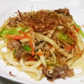 なななな♡MaMa's cooksnap of when they made 目分量でOK！麺つゆで簡単焼きうどん！.