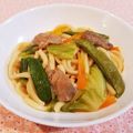 Richland☆Y's cooksnap of when they made 簡単 焼うどん.