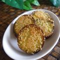 ayureo's cooksnap of when they made ≪お弁当に≫サツマイモの香ばしチーズ焼き.