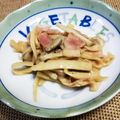 KAKO_KAKO's cooksnap of when they made 簡単！エリンギとベーコンのバター醤油炒め.