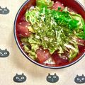 ふたごゆき's cooksnap of when they made ♡マグロアボカドとろろ丼♡.