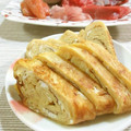 イベ長's cooksnap of when they made 家庭版❤お寿司屋さんの玉子焼き❤.