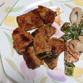 500k's cooksnap of when they made かぼちゃの豚肉巻き照り焼き.