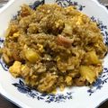 彼方彬's cooksnap of when they made フライパンで簡単！カレーピラフ.