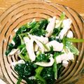 kimican731's cooksnap of when they made わさびでピリッとほうれん草サラダ.