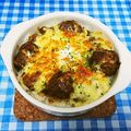ととろ＆めい's cooksnap of when they made 半熟卵のミートソースドリア.
