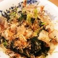 うさぴー☆☆'s cooksnap of when they made 大根の葉炒め煮.
