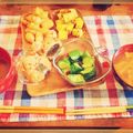 komugiko4's cooksnap of when they made お口パックリ！カエルちゃん＊キャラ弁.