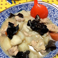 ＊miyumama＊'s cooksnap of when they made 5分×3煮の鶏肉と里芋の煮っころがし♡.