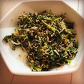 komugiko4's cooksnap of when they made 大根葉とちりめんじゃこのふりかけ。.