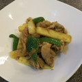 毬桃⭐️'s cooksnap of when they made 豚肉と長芋のカレー風味炒め.