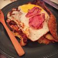 komugiko4's cooksnap of when they made 朝ごはんに♡食パンでお手軽ガレット.