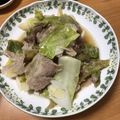 PinkyLady's cooksnap of when they made 超楽々 ミルフィーユ 蒸し豚キャベーノ.