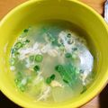 ５ママのん's cooksnap of when they made ＊レタスと玉子の中華スープ＊.