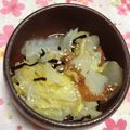 ぽぽきゅ's cooksnap of when they made 白菜の梅、塩昆布和え.