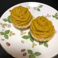 クックO684X5☆'s cooksnap of when they made 簡単かぼちゃのモンブランタルト.