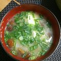 M130018's cooksnap of when they made なめこのお味噌汁.