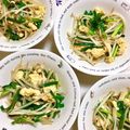 ふたごゆき's cooksnap of when they made にらもやしと卵のオイスターソース炒め.
