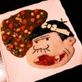 みゆ☆ちゃん's cooksnap of when they made キャラカレー★バカボンのパパなのだ〜♪.