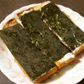 ＊実月＊'s cooksnap of when they made 食パンで♪一口おせんべい.