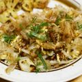 ＊実月＊'s cooksnap of when they made ＊もやしとちくわの卵とじ～お好み焼き風＊.