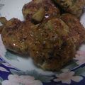 ニャ〜子♪'s cooksnap of when they made 卵でふんわり、れんこん入りつくね.