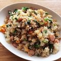 caruga's cooksnap of when they made 簡単＆栄養満点♪ほうれん草チャーハン♪.