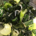 クックEF77YH☆'s cooksnap of when they made 青梗菜とわかめの和え物.