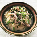 mocomoco♪'s cooksnap of when they made 豚肉と豆苗の生姜焼き風塩とんこつラーメン.