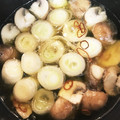 かるまいん's cooksnap of when they made 簡単‼長ネギとマッシュルームのアヒージョ.