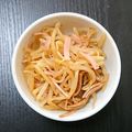 ＊ぽちゃぼー＊'s cooksnap of when they made 美味しいもやしのナムル.