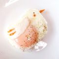 Wakka♪'s cooksnap of when they made 牛乳パックで簡単楽しい♫目玉焼き.