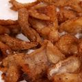 meise17's cooksnap of when they made 簡単！塩レモン風味の鶏皮カリカリ焼き.