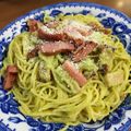 真夢羅's cooksnap of when they made 完熟アボカドクリームパスタ.