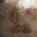 ma___111's cooksnap of when they made トマトとたまごで☆トマたまにゅうめん☆.