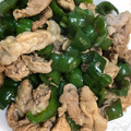 1065386's cooksnap of when they made ピーマンと豚肉の炒め物.