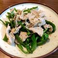 きなこふに's cooksnap of when they made 豚肉とピーマンの炒め物.