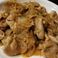 料理初心者まま's cooksnap of when they made お肉が柔らか♡豚の生姜焼き.