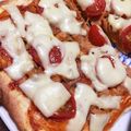 しーё's cooksnap of when they made HMとﾖｰｸﾞﾙﾄだけで！ﾋﾟｻﾞ生地?.