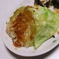 スパルタ弥勒さん's cooksnap of when they made 焼くだけ♪焼きキャベツのショウガ醤油がけ.