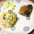 CAFEちん's cooksnap of when they made 鮭ときゅうりの混ぜ寿司.