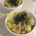 akipopc's cooksnap of when they made レタスのしらすぽん酢サラダ.