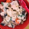 （＊あωや＊）'s cooksnap of when they made 牛乳でお手軽！鮭と野菜のクリーム煮☆.