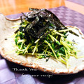 inyako's cooksnap of when they made 簡単♪無限湯通し豆苗☆和風ver..