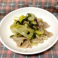いちごスロータクシー's cooksnap of when they made 白菜とねぎと豚バラ肉の炒め物.