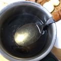 ゆせりた18's cooksnap of when they made ホット梅酒（しょうが）.