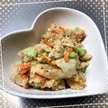 K0A9O0R8U♪'s cooksnap of when they made めんつゆで簡単！残り物でおからの煎り煮.