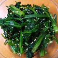 金時⭐'s cooksnap of when they made 春菊のナムル.