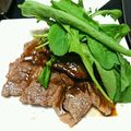 ◯usa◯'s cooksnap of when they made ☼牛カルビ焼き♪バルサミコソース.